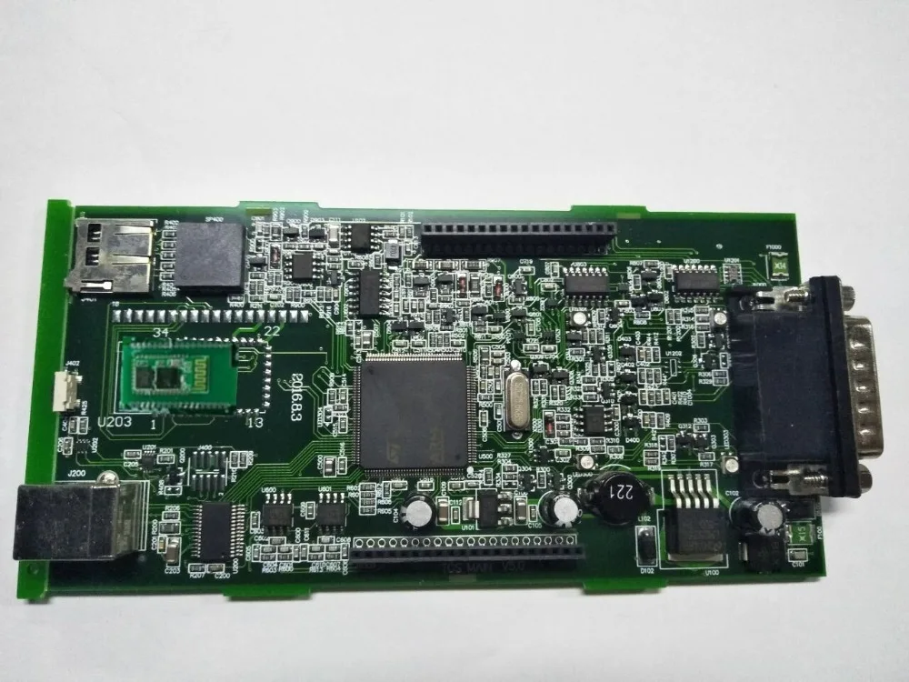 Новый дизайн Multidiag pro + Bluetooth 2015 3 R2 для зеленой доски DS 150 TCS PR PRO