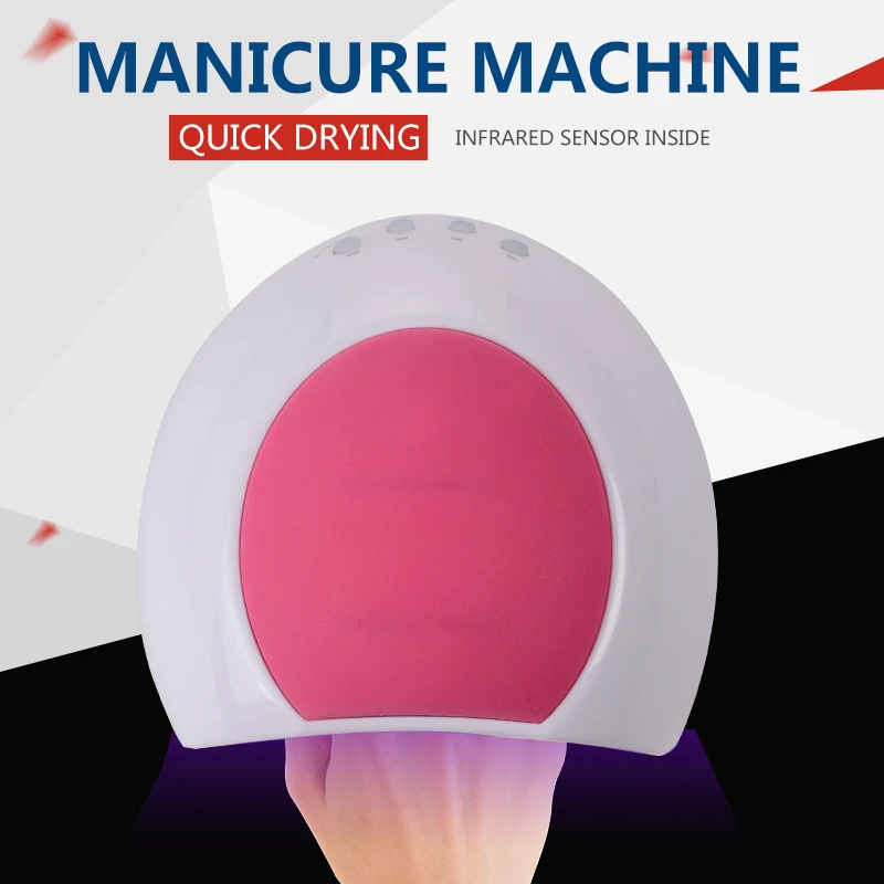 Светодиодсветодиодный УФ лампа SUN2 для сушки гель лака 48 Вт|gel polish machine|nail dryer