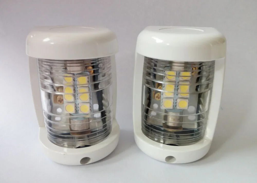 

MARINE BOAT YACHT 12V DC MASTHEAD AND STERN NAVIGATION LIGHT ONE PAIR