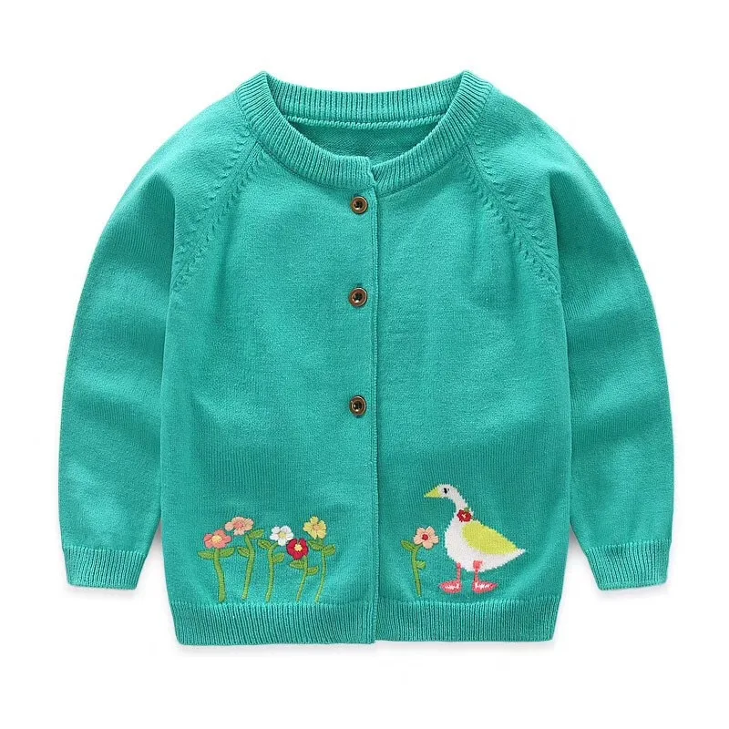 Свитеры для девочек новинка 2018 одежда на осень и зиму верхняя с длинным рукавом