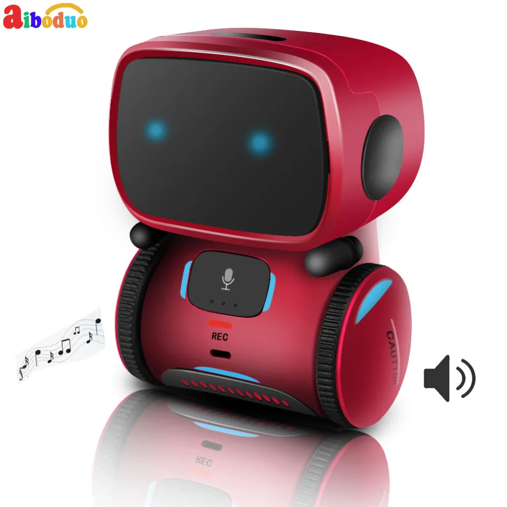 Aiboduo RC робот с голосовым управлением Интеллектуальный танец Копилка жеста