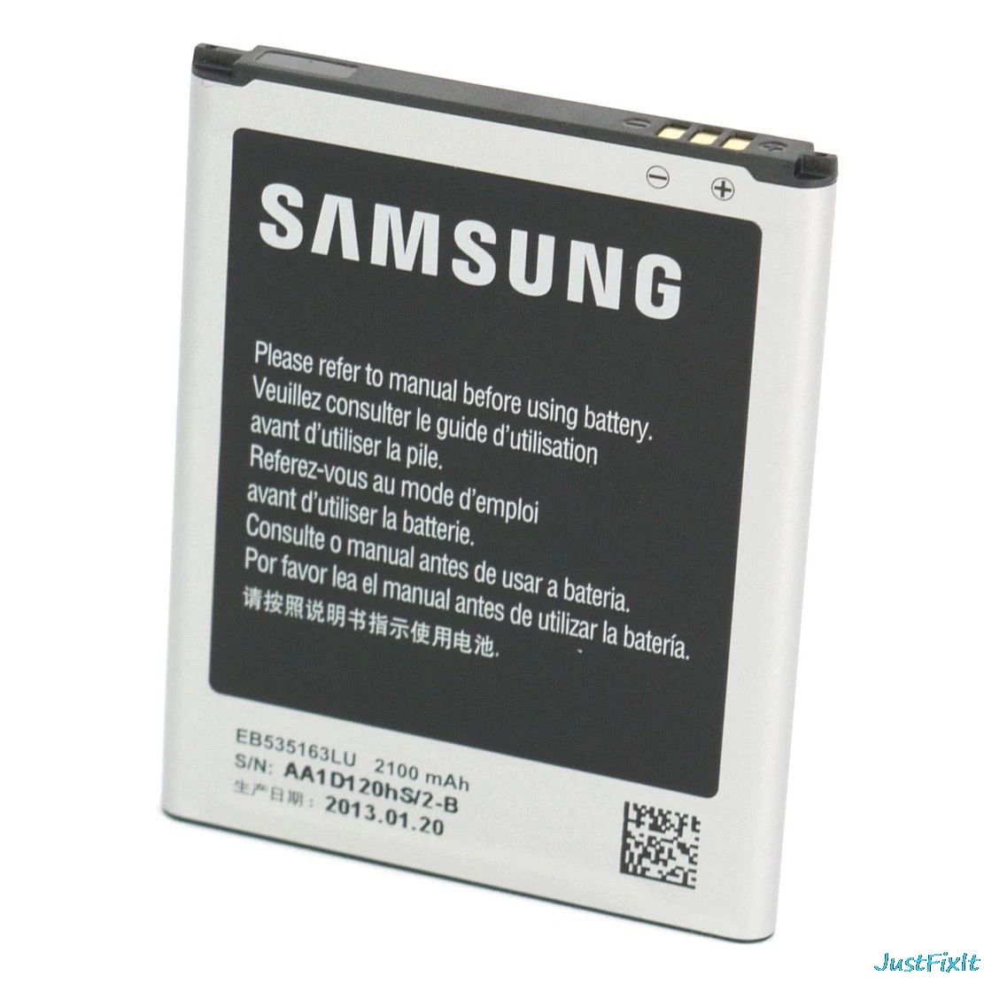 100% оригинальный сменный аккумулятор EB535163LU для samsung Galaxy Grand DUOS I9082 I9080 I879 I9118