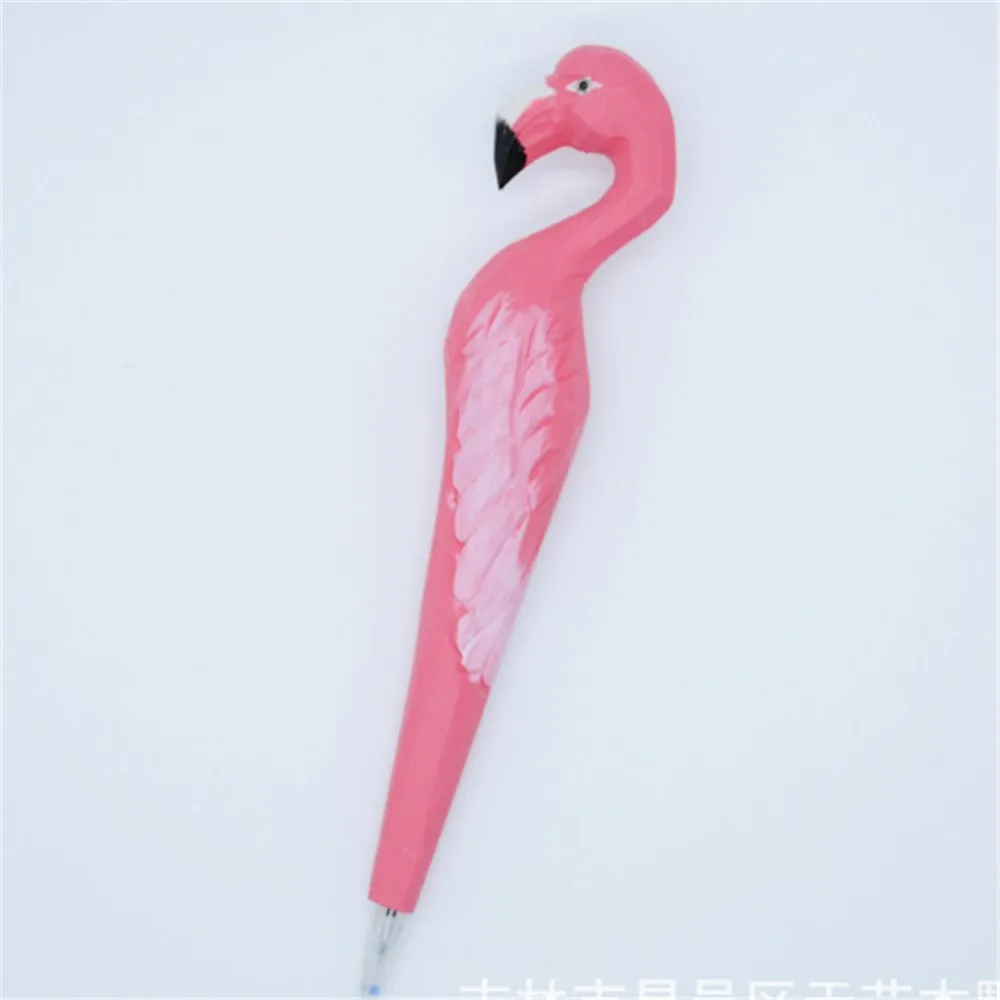 

Limit shows New creative wooden material Animals Flamingo Shape Ball-point Pen Gel School Office Stationery Decor Students