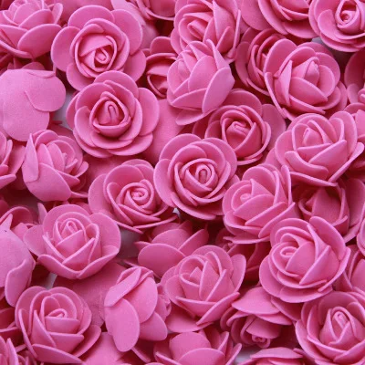 rose red 1 шт. имитация пузыря розы цветок свадебный подарок коробка украшения Diy медведь головные уборы аксессуары поддельный цветок - Цвет: rose red