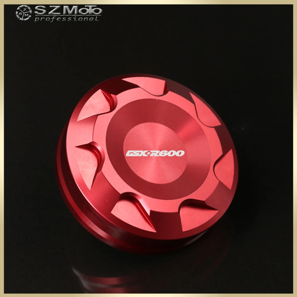 For SUZUKI GSXR GSXR600 2001-2017 2016 Motorcycle Accessories Front Brake Master Cylinder Fluid Reservoir Cover CNC With Logo | Автомобили