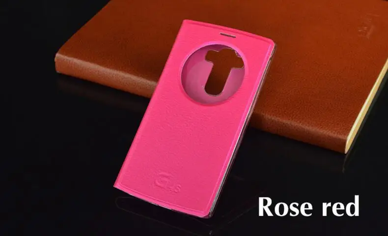 Для LG G4S Smart чехол, кожаный чехол LG G4 Beat G4Beat H731 H735 H736 флип телефон сумки Smart View окна автосна ответ на вызов