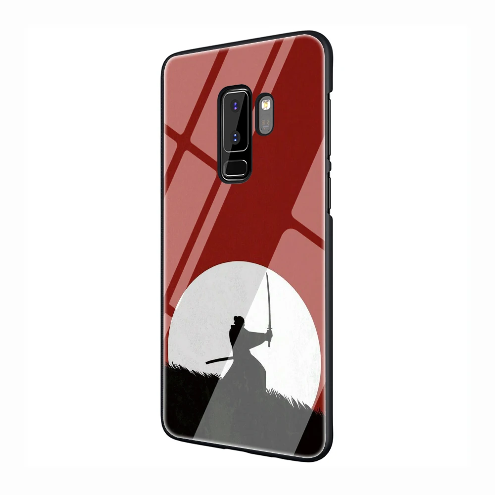 G4 Ukiyo e японский стиль искусство закаленное стекло чехол для телефона samsung Galaxy S7 edge S8 Note 8 9 10 Plus A10 20 30 40 50 60 70 - Цвет: G4