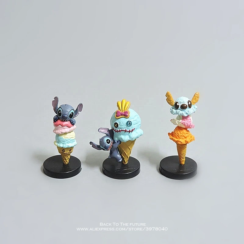 Фигурки Дисней Лило и Стич 11 шт./компл. 3-4 см экшн-фигурки осанка коллекция