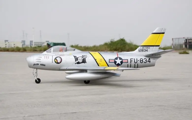 Игрушка самолет rc окончательного Би F86 80 мм EDF