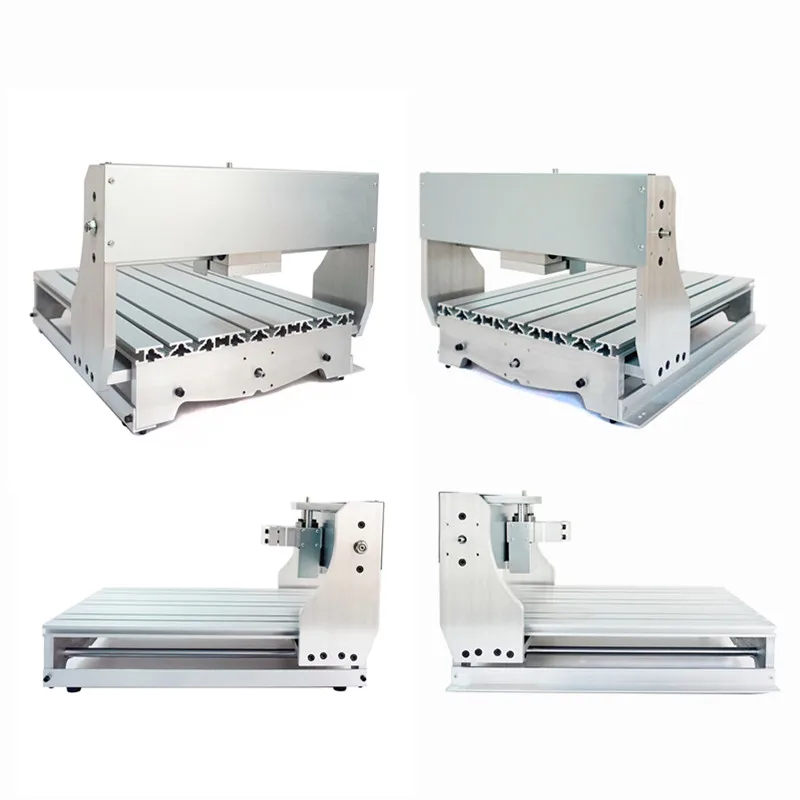 

fixture 65mm CNC milling Machine Frame DIY CNC 4060 Suitable CNC cutting machine 6040 2.2KW 1500W water cooled Spindle