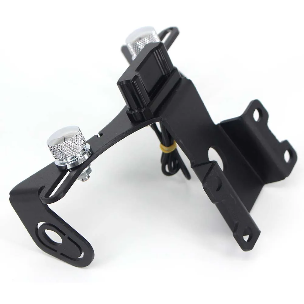 Новый для YAMAHA MT07 FZ07 MT 07 2013 2018 Fender Eliminator регистрационный кронштейн короткий белый