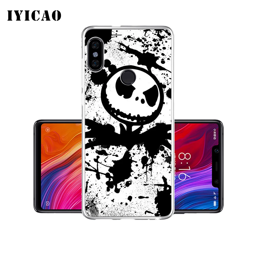 IYICAO Мягкий силиконовый чехол для телефона с кошмаром перед Рождеством Xiaomi Mi 9 8 SE 6