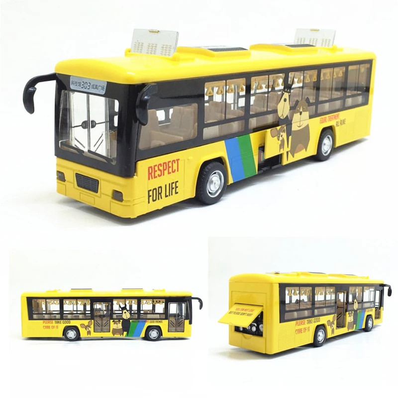 Новинка 1/43 специальный литой металлический тур автобус Настольная