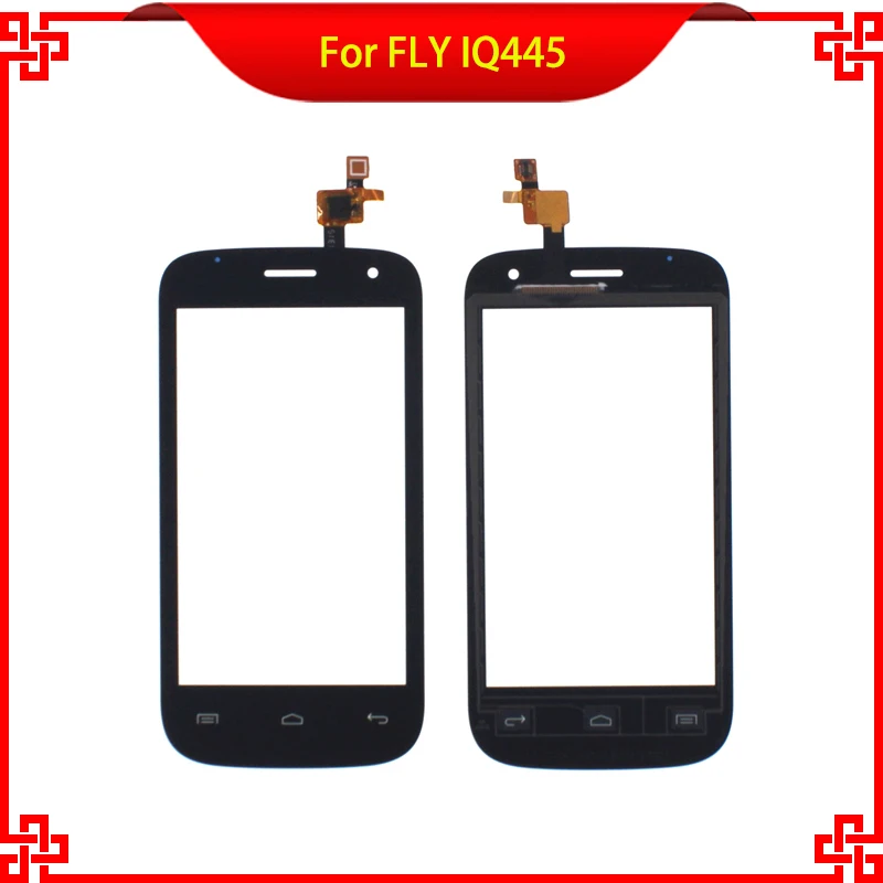 Free Tools Touch Screen For FLY IQ445 445 100% Original TP Black color Mobile Phone Panel | Мобильные телефоны и