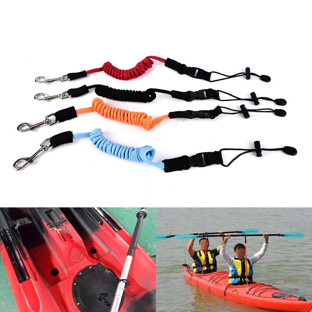 Новое поступление эластичный каяк каноэ безопасности Род поводок досок для