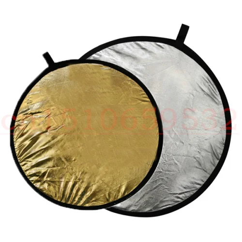 80 см фон для фотосъемки студийный отражатель золотого и серебряного цвета
