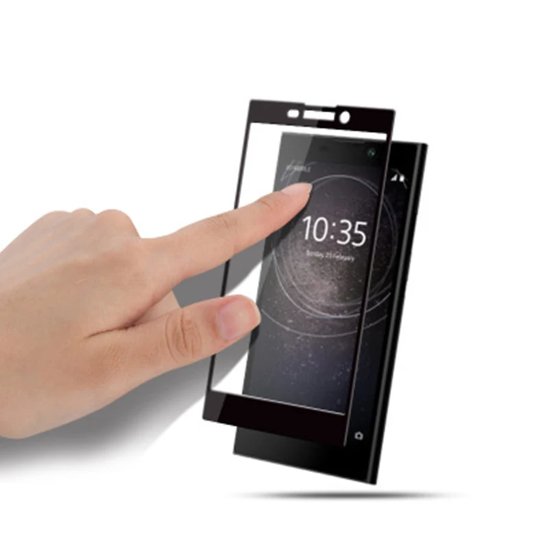 9H полное покрытие точный Взрывозащищенный экран Защитная пленка для Sony xperia L2