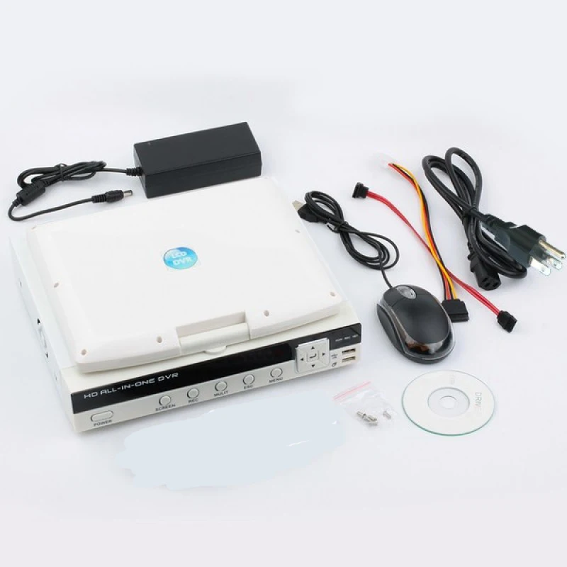 Аналоговый AHD цифровой видеорегистратор 4 канала 3 в 1 (DVR) и ONVIF IP 720P сетевой (NVR) с 10
