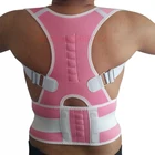 Ортопедический Корсет для спины, для мужчин и женщин, регулируемый прямой Магнитный Корректор осанки, поддержка поясницы, плеч, позвоночника
