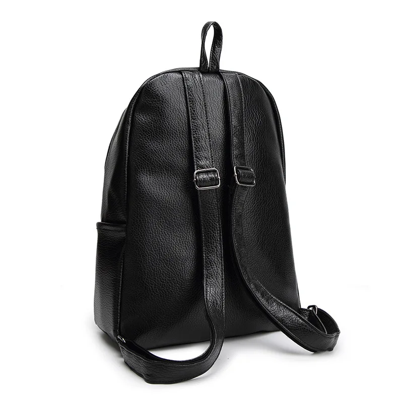 Backpack Female Women PU Leather Bag Anti Theft High Quality Softback Urban Fashion Backpacks For Girls | Багаж и сумки