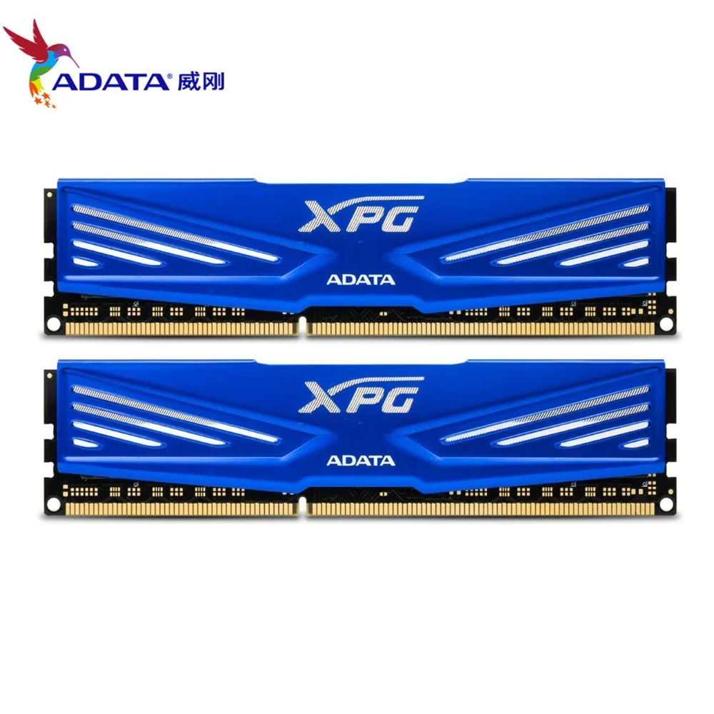 Модули памяти ADATA XPG V1 DARKBLUE DDR3 8 Гб 1600 МГц (PC3 12800) настольный ПК (AX3U1600W4G11