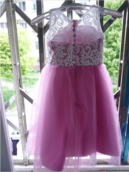 

2017 New Real Flower Girl Dresses Ball Party Communion Dress Pageant Dress for Little Girls Kids/Children Dress for Wedding