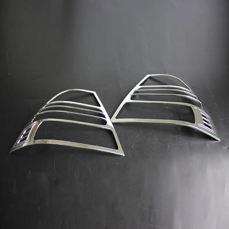 CHROME 2001-2004 для Toyota Corolla задние фары крышка ABS хромированные аксессуары для Toyota Corolla 2003 Toyota Corolla хромированные части Ycsunz - Цвет: CHROME
