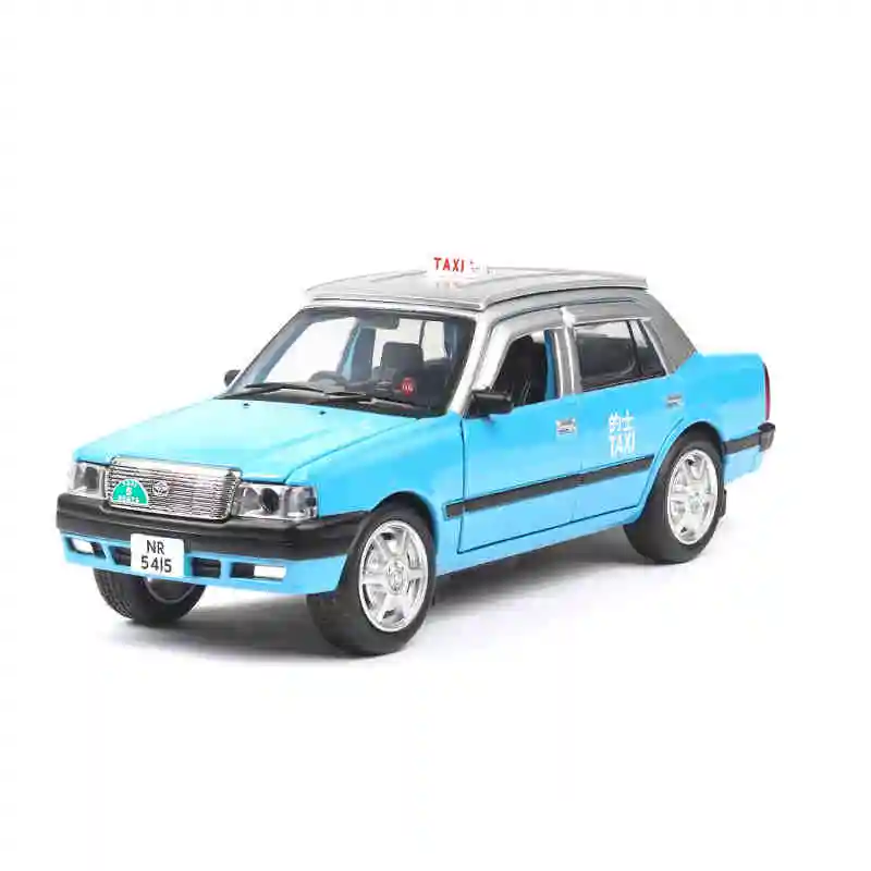 taxi blue 1:32 CRV Accord Highlander XC60 Alphard Lexus игрушечный автомобиль металлическая игрушка Diecasts и игрушечный транспорт Модель автомобиля игрушки для детей - Цвет: taxi blue