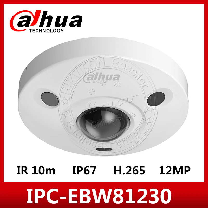 Dahua IPC EBW81230 12 МП ультра панорамная POE IP67 1K10 SD IR 10 м Сетевая инфракрасный