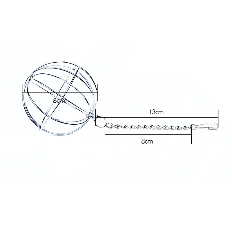 Игрушки для домашних животных из нержавеющей стали Круглый Сферический корм