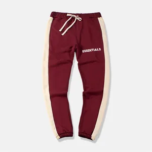 Брюки мужскиеженские с принтом букв, повседневные штаны в стиле хип-хоп, на шнуровке, с боковой полосой, 19SS, спортивные штаны для мужчин