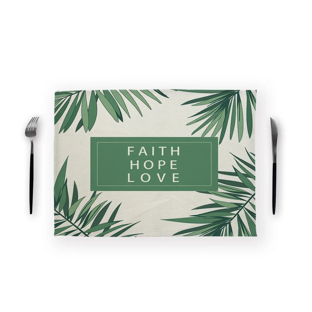 CD9-3 Растение Monstera Serviette De Table Fabric салфетка чайное полотенце 43*32 см льняные салфетки для свадьбы бумажная салфетка украшение дома - Color: CD9-3