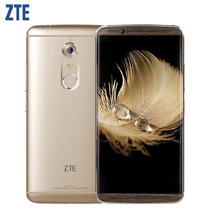 Оригинальный ZTE Axon 7 A2017 сотовый телефон 6 ГБ Оперативная память 128 Встроенная