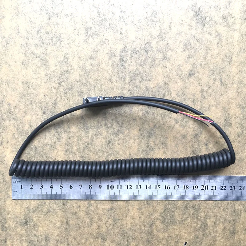 High Quality DIY 4wire microphone cable K plug 2pins for kenwood wouxun baofeng puxing linton tyt quansheng walkie talkie | Мобильные