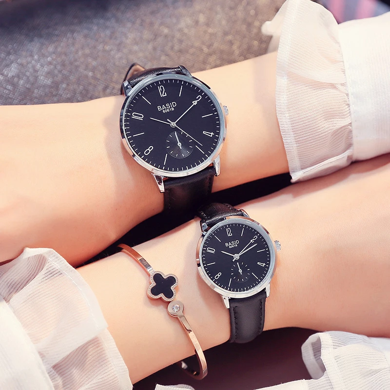 Часы женские кварцевые с большим циферблатом Брендовые повседневные наручные из