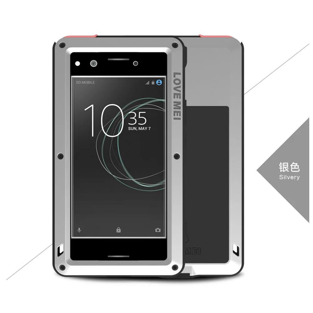 Защитный чехол Love Mei для SONY Xperia XZ премиальный водонепроницаемый ударопрочный