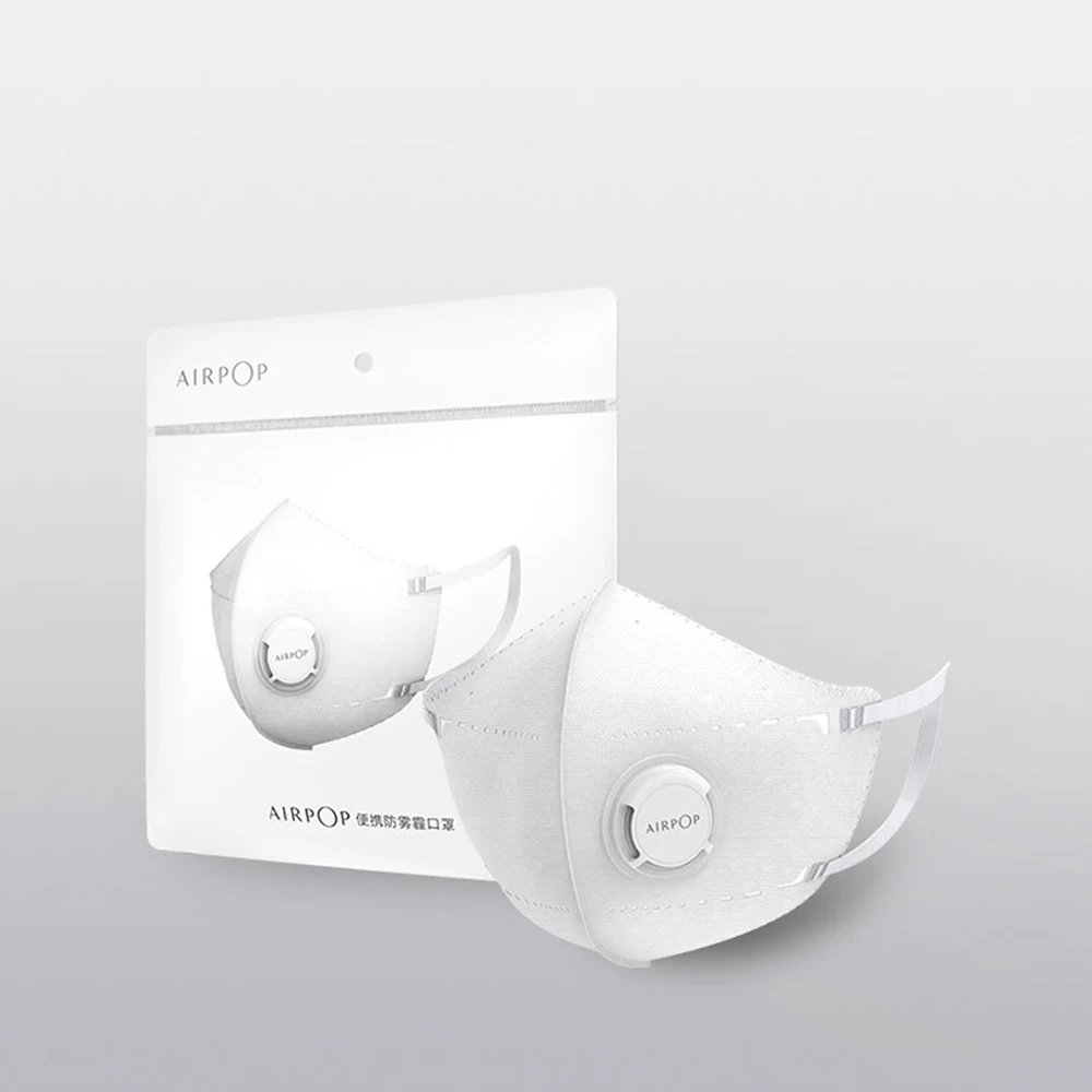 Xiaomi Mijia Airpop светильник 360 градусов воздушная маска для лица PM2.5 анти дымка