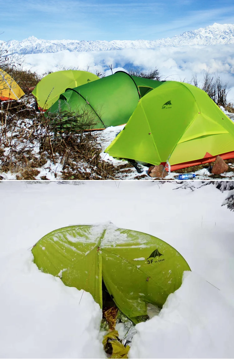 3F UL gear 1 человек Сверхлегкий походный тент для одного человека Открытый легкий походный тент