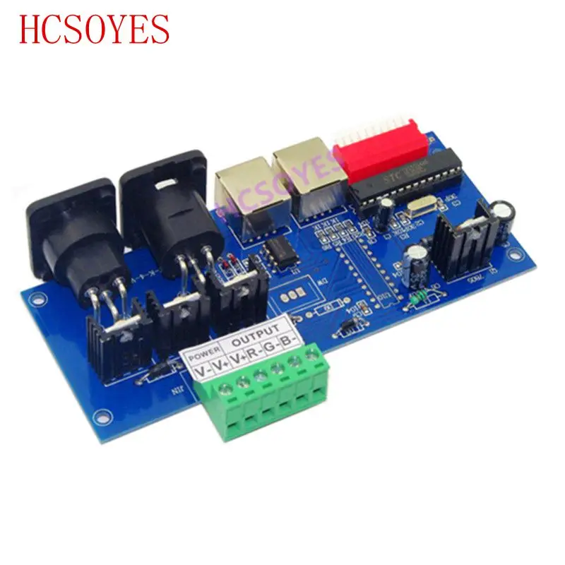 1 шт. DC5 24V 3CH DMX512 светодиодный декодер|Контролеры RGB| |