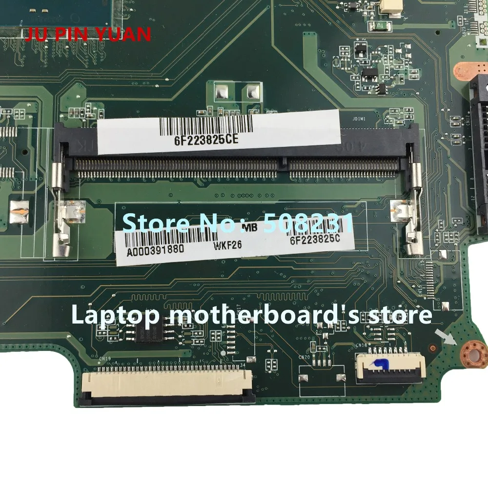 JU PIN юаней дороже; A000391880 материнская плата для ноутбука Toshiba Satellite L50-C L55-C C55-C C55-C5390 Материнская плата ноутбука DA0BLXMB6G0 полностью протестирована