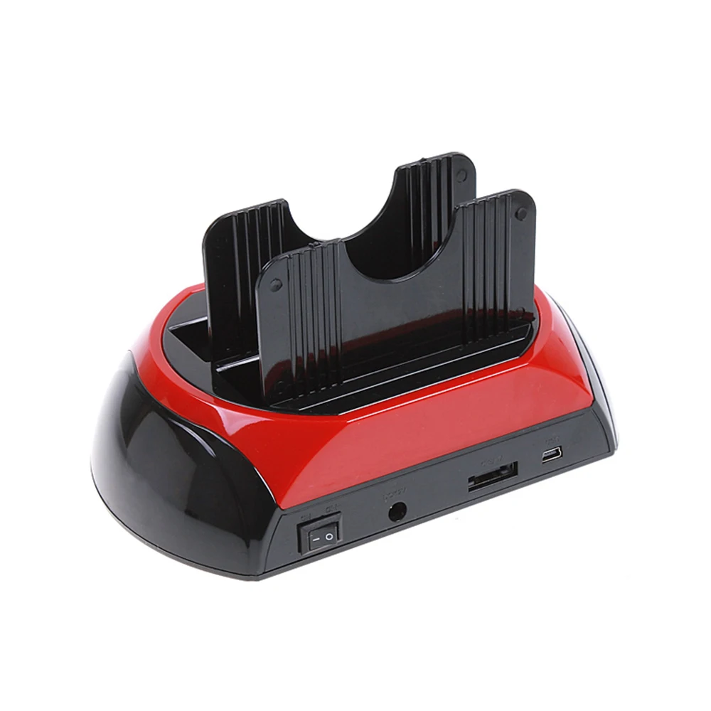 

High Speed SATA IDE HDD Dock Station for 2.5"/3.5" IDE SATA Hard Disk with 3.5A Power Adaptor/Power Cable/USB Cable US Plug