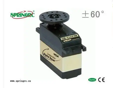 SM-S3483M цифровой сервопривод 30g/4,0 kg-cm/0.06sec без сердечника