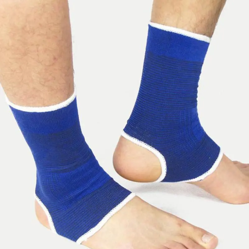 1 pair Super Soft Ankle Support Protection Gym Running Foot Bandage Elastic Brace Guard Sport Fitness | Спорт и развлечения