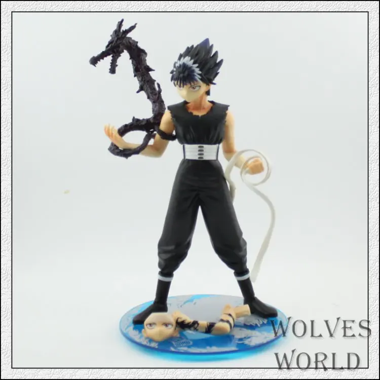 YuYu Hakusho модель игрушки Urameshi yusuke Hiei Kurama кукла Фигурка ПВХ фигурка 19 см | Игрушки и