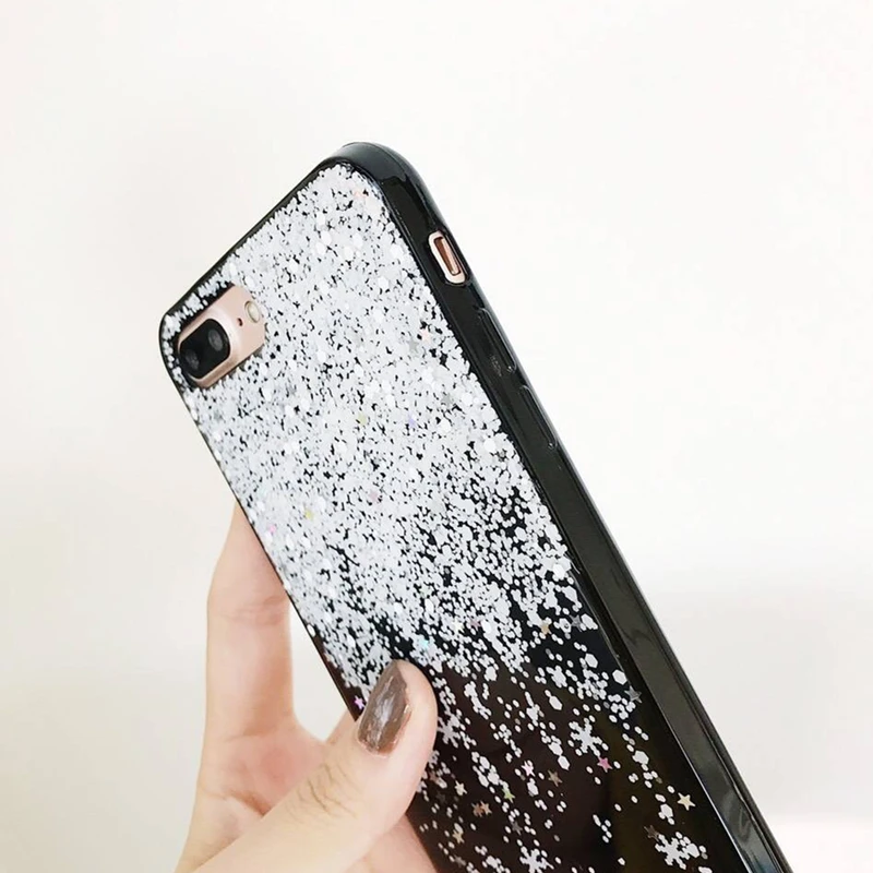 Zxtrby Прекрасный Снежинка чехол для телефона iPhone 6 6S 7 8 Plus X задняя крышка Модный