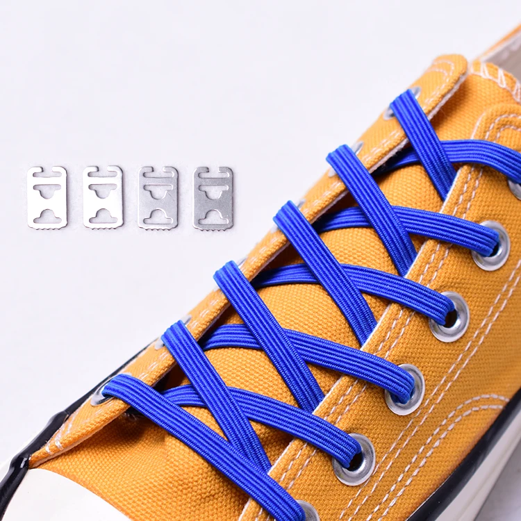 Royal blue Новые эластичные шнурки без завязок растягивающиеся фиксирующие шнурки для обуви детские шнурки унисекс безопасные шнурки 24 цвета - Цвет: Royal blue