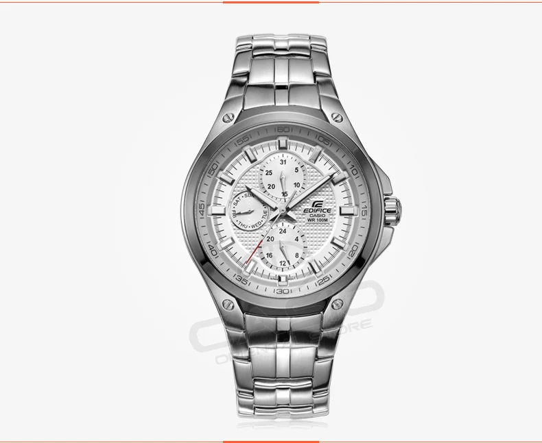 Casio Edifice часы для мужчин подарок наручные часы водонепроницаемый дизайн модные кварцевые мужские часы EF-326 полная сталь Водонепроницаемый relogio