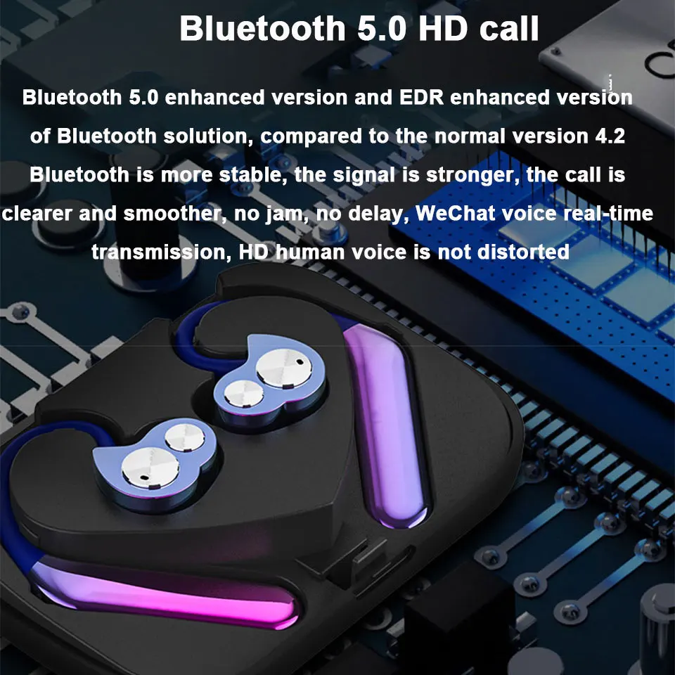 TWS настоящие беспроводные наушники Bluetooth 5 0 двойные динамические драйверы HiFi
