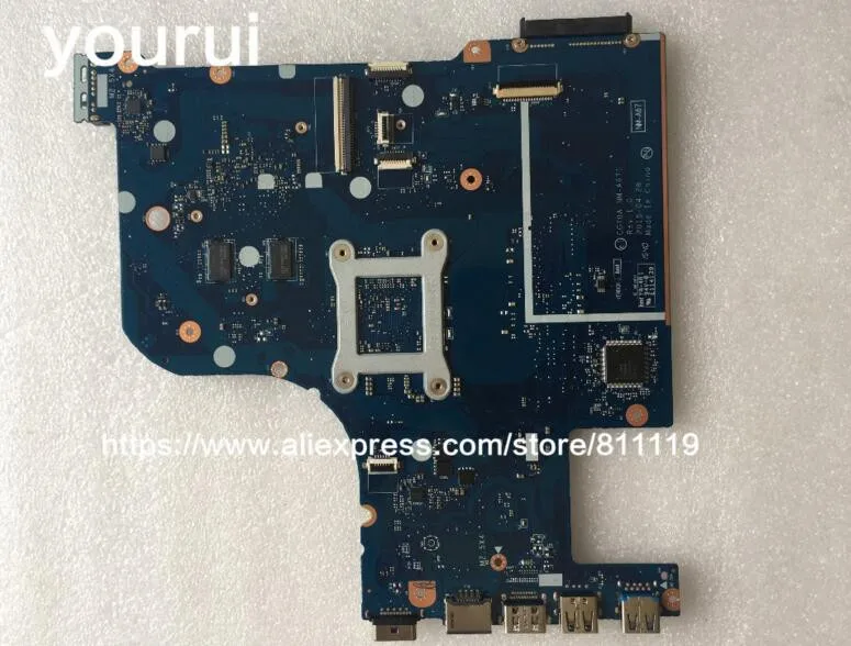 Материнская плата yourui для ноутбука Lenovo G70-35 CPU CG70A NM-A671 A4-6210 материнская полных