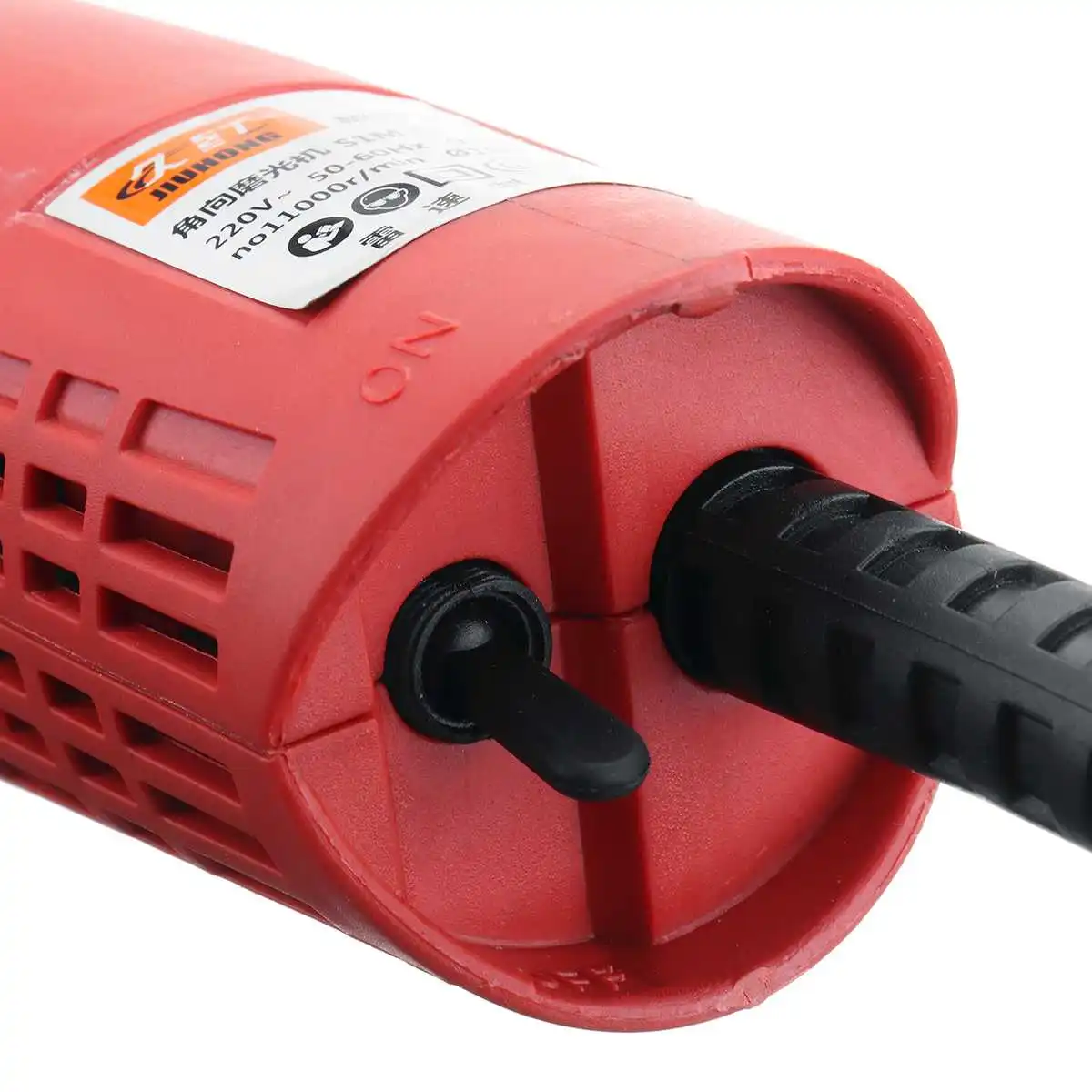 220V ЕС вилка электрическая угловая шлифовальная машина 1350/980W 115/100 мм регулируемый Скорость металлорежущий инструмент 360 Вращение Регулируемый Анти-скольжения